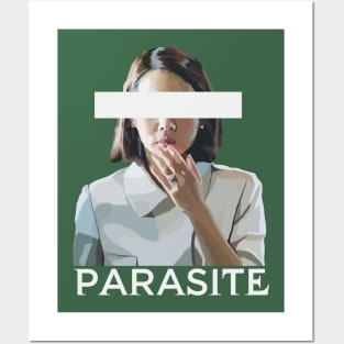 Appalled Face (Parasite) (No Eyes, with Title) Posters and Art